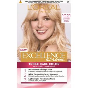 L'Oreal Excellence Farba Za Kosu 10.21 Lightest Pearl Blonde