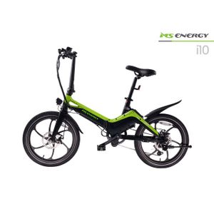 MS ENERGY eBike i10 Black Green