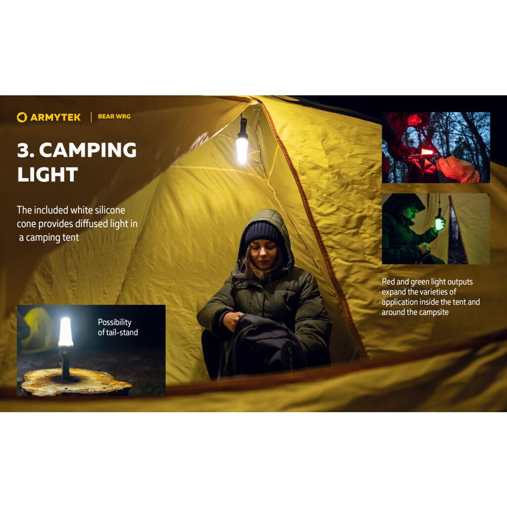 Armytek Baterijska lampa Bear WRG slika 18