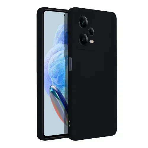 SILIKONSKA maska ​​za XIAOMI Redmi Note 12 Pro 5G crna slika 2