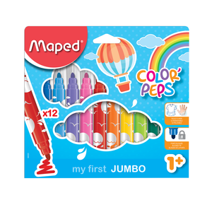 Maped Flomaster 12/1 Color Peps Jumbo 