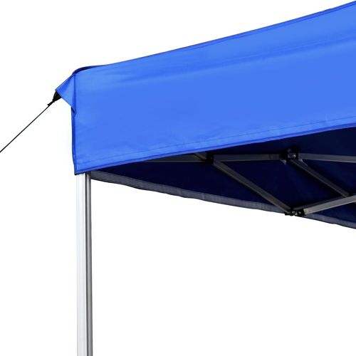 Profesionalni sklopivi šator za zabave 4,5 x 3 m plavi slika 21