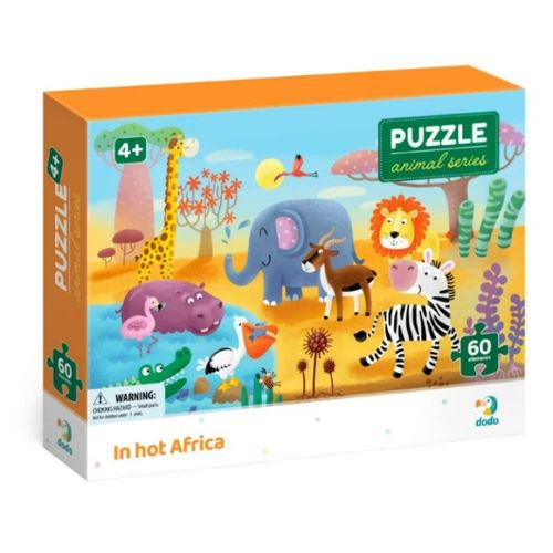 DODO Puzzle u Toploj Africi, 60 komada slika 1