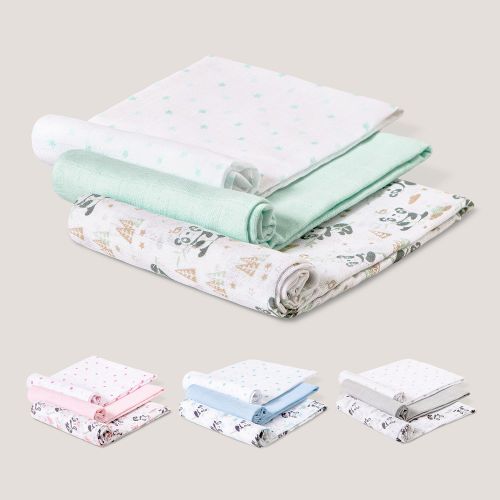 Tetra pelene Interbaby Panda Mint 80x80 - 3 kom slika 9