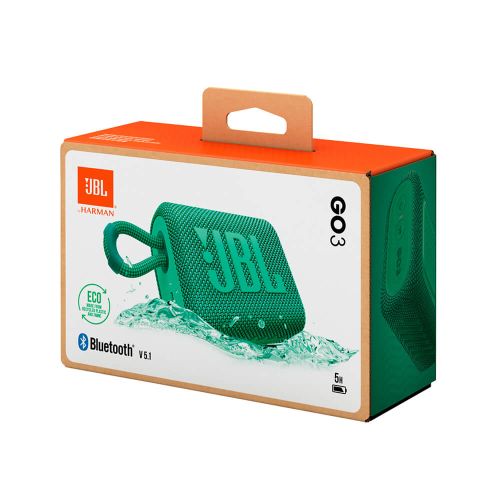 JBL GO 3 ECO prijenosni Bluetooth zvučnik, zelene boje slika 7