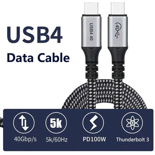 USB kabl tip C 0.5m thunderbolt 3 KT-USB4.05M slika 3