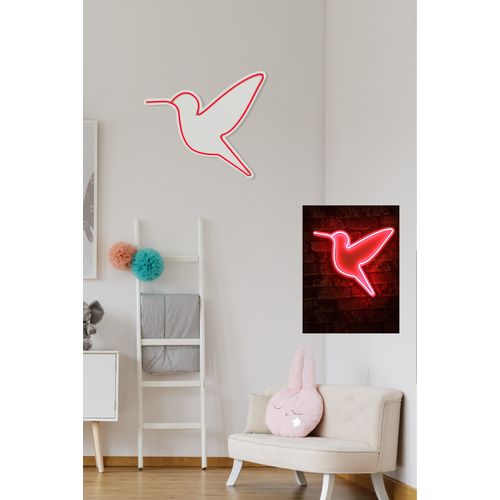 Wallity Ukrasna plastična LED rasvjeta, Little Bird - Red slika 3