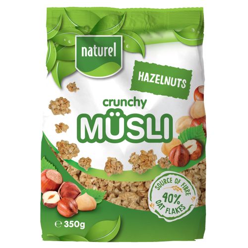 Naturel Crunchy muesli lješnjaci 350g slika 1