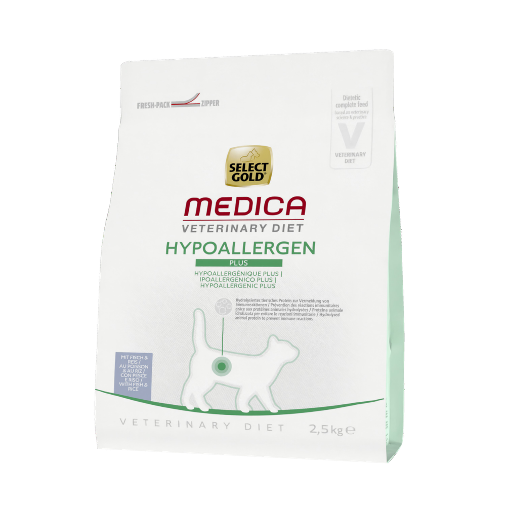Select Gold Cat Medica Hypoallergenic Plus riba i riža 2,5 kg slika 1