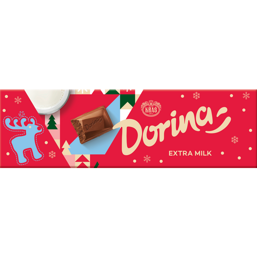 DORINA čokolada extra milk 220g slika 1