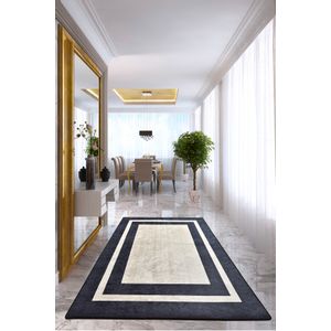 Conceptum Hypnose  Black Frame  Multicolor Hall Carpet (100 x 300)