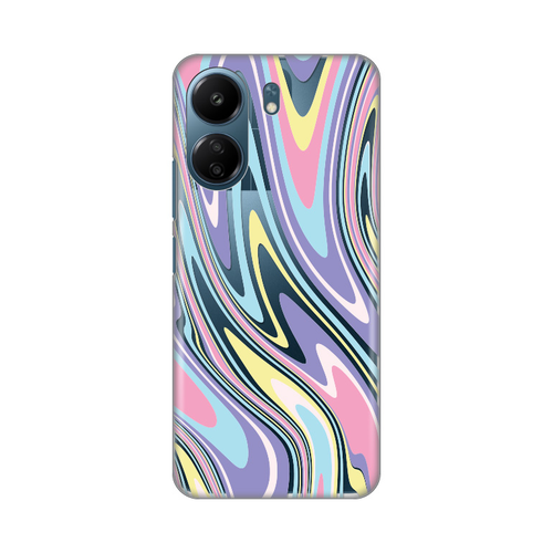 Torbica Silikonska Print Skin za Xiaomi Redmi 13C Liquid Dream slika 1