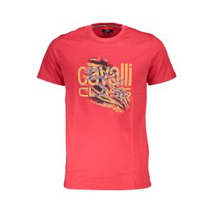 CAVALLI CLASS T-SHIRT SHORT SLEEVE MAN RED