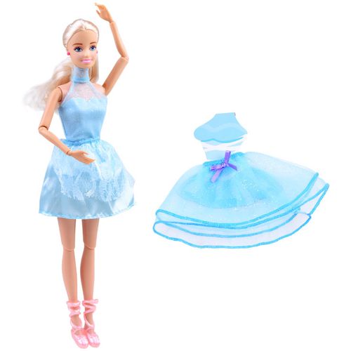 Lutka Anlily u plavoj haljini slika 4