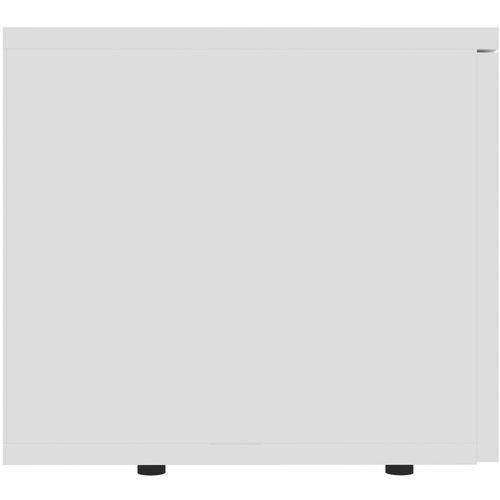 TV ormarić visoki sjaj bijeli 80 x 34 x 30 cm od iverice slika 7