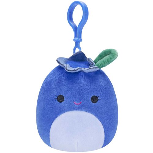 Squishmallows Plišana igračka sa kopčom, Bluby Borovnica 8cm slika 2