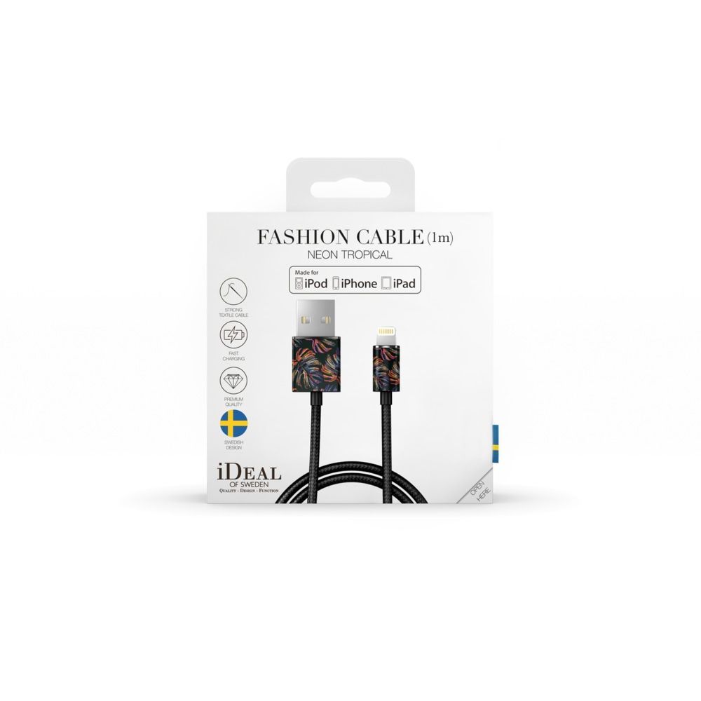 Kabel - Lightning to USB (1,00m) - Neon Tropical slika 2