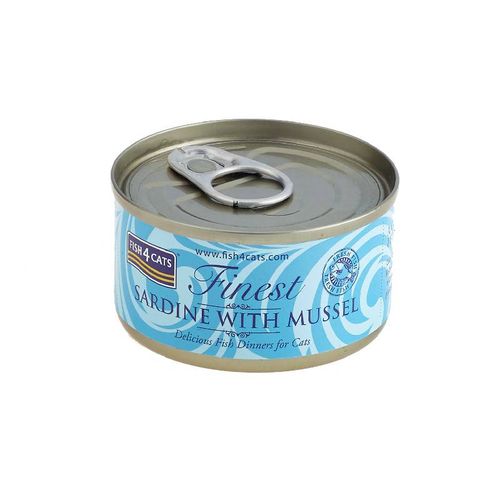 Fish4Cats Sardina sa školjkama, 70 g slika 1