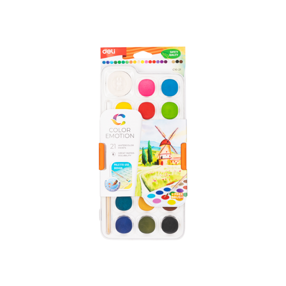 VODENE BOJE DELI "COLOR EMOTION" 1/21 EC10-21 slika 1