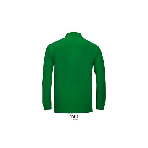 WINTER II muška polo majica sa dugim rukavima - Kelly green, XL  slika 6