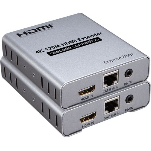 HDMI Extender 4K 120m 2 adaptera 5e/6 HDEX-12 slika 2