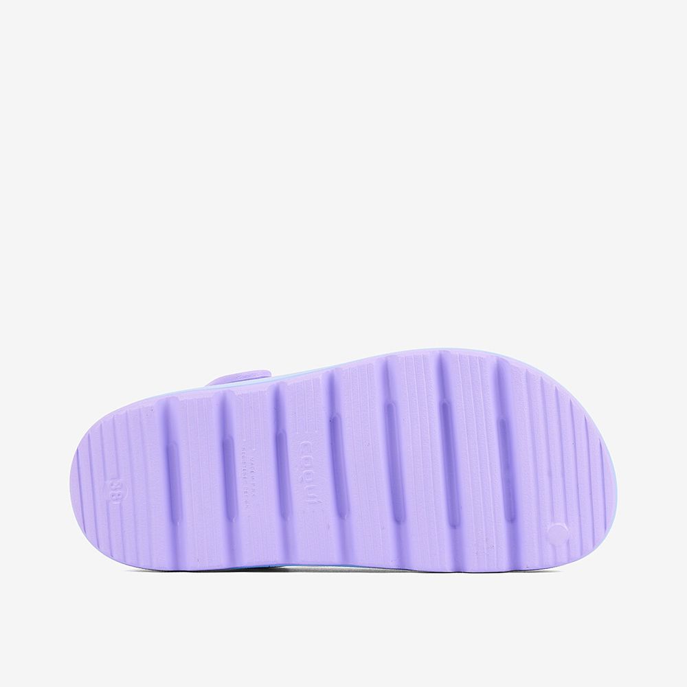 Coqui Ženske klompe Niko sa ukrasnim dodacima, Candy Blue slika 4
