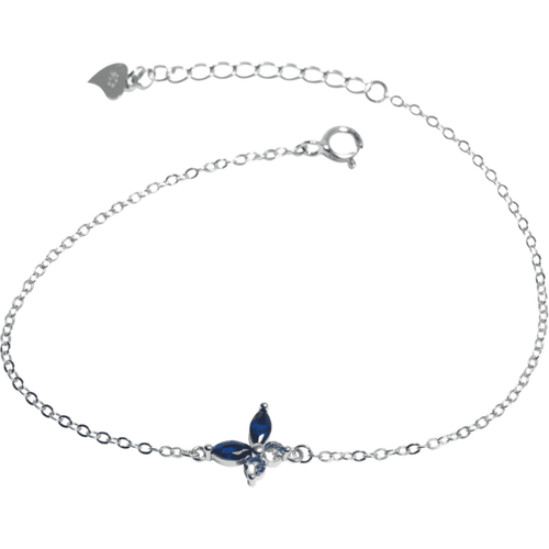 J&B Jewellery 925 Srebrna narukvica 000020-Blue slika 1