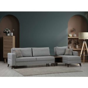 Kristal Rest Set - Light Grey Light Grey Sofa Set