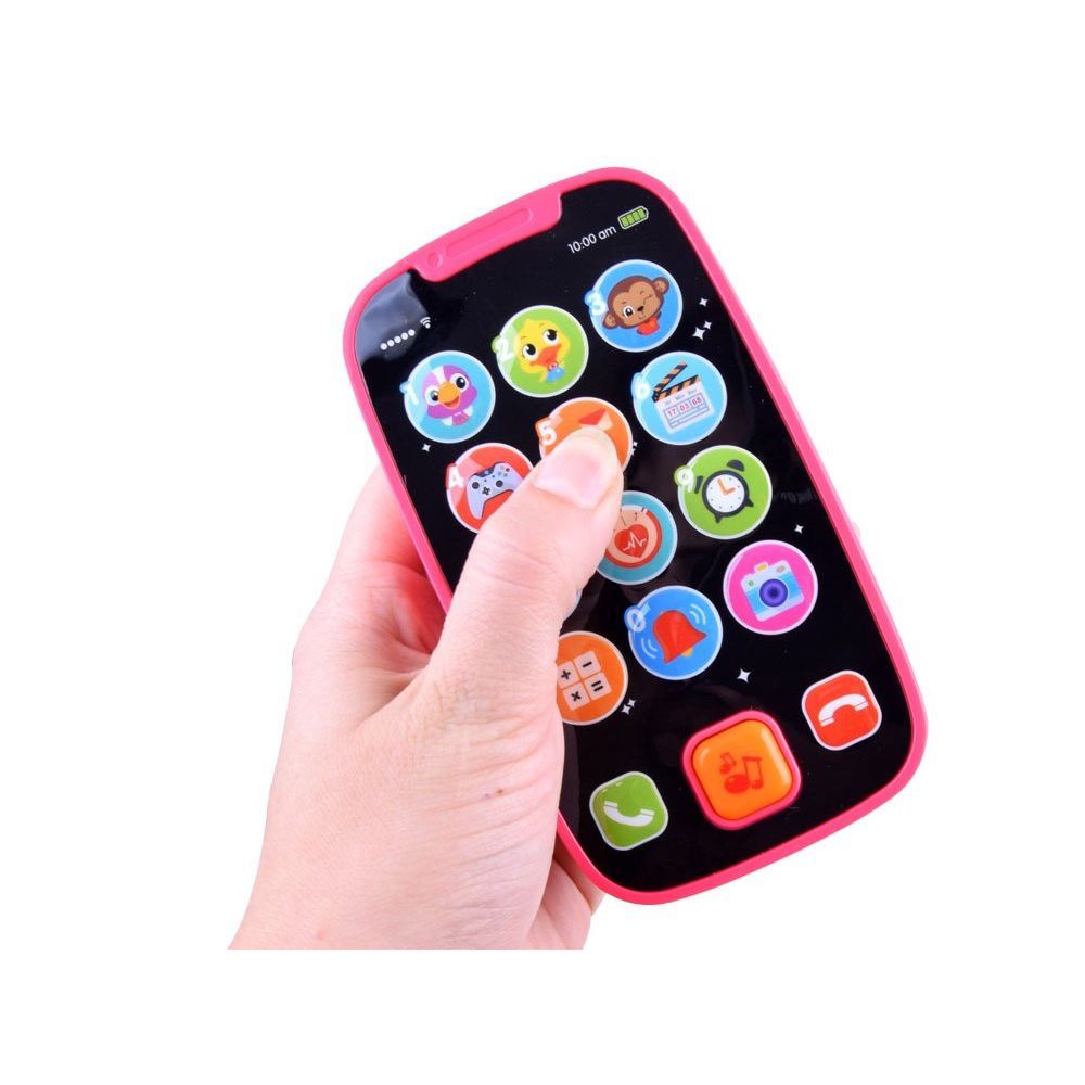 Interaktivni baby smartphone roza slika 6