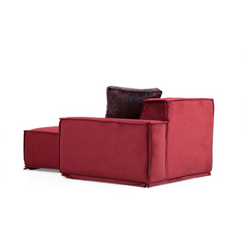 Atelier Del Sofa Kutna garnitura LEGO, tamno crvena, Lego Corner 9 ( L1-O1-Chl) slika 10