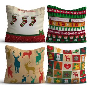 Cushion set (4 pieces) NYXMAS05, colour: multicolor