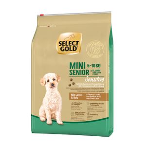 Select Gold Sensitive Mini Senior jagnjetina i pirinač 4 kg