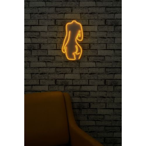 Sexy Woman - Yellow Yellow Decorative Plastic Led Lighting slika 4