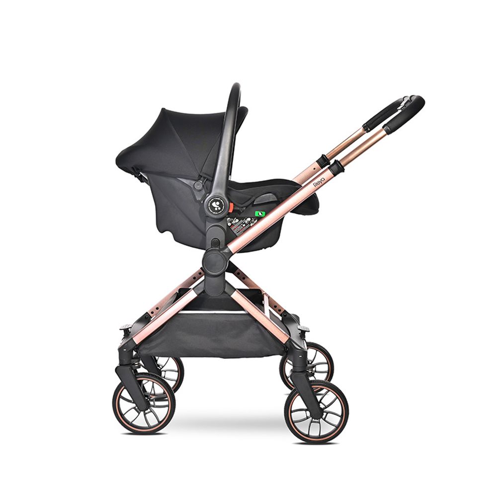 Lorelli Kolica za bebe Reya 3U1, Black Jasper slika 11