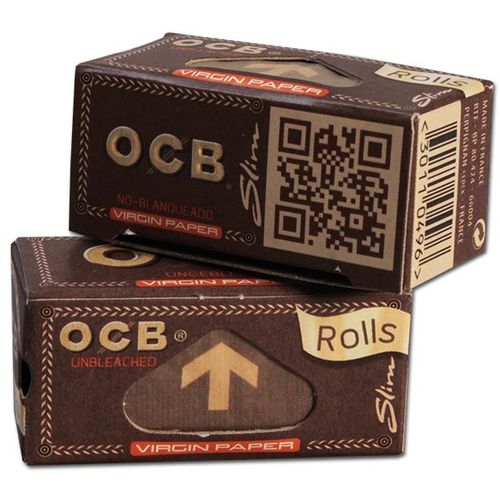 OCB Virgin Rolls Slim rolica bez izbjeljivača - kutija 24 komada slika 2