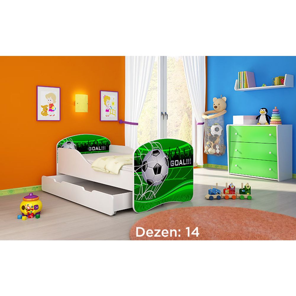 ACMA Dječiji krevet Acma I sa ladicom - 180x80cm - Dezen 14 slika 2