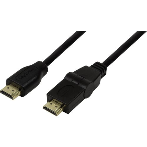 LogiLink HDMI priključni kabel HDMI A utikač, HDMI A utikač 1.80 m crna CH0052  HDMI kabel slika 3