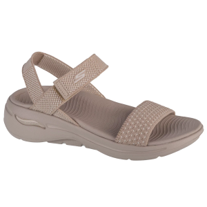 Skechers go walk arch fit sandal - polished 140264-nat