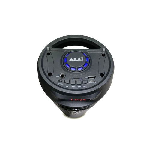 AKAI karaoke 10W, FM, BT, TWS, USB, LED svjet, microSD, baterija, crni ABTS-530 slika 3