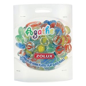 357542 Zolux Staklene Perle Ahat Mix 400g