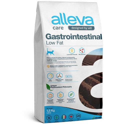 Alleva Care Cat Gastrointestinal Low Fat 1.5 kg slika 1