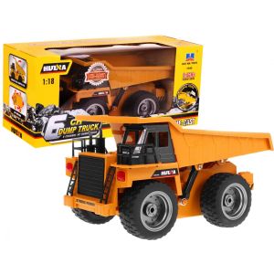 Metalni kiper na daljinsko upravljanje R/C 2.4 G Cab 1:18 - žuti