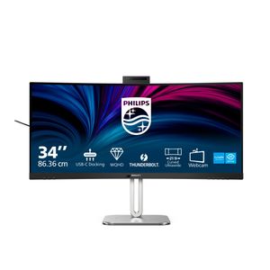 Philips 34B2U6603CH 34" UltraWide curved monitor with Thunderbolt™ 4