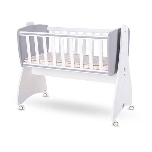 LORELLI FIRST DREAMS kolijevka za bebe White/Stone Grey slika 3