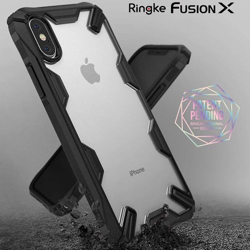 Ringke - Fusion X maska za Samsung Galaxy S22 Plus - crna slika 6