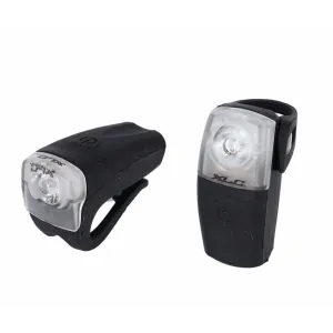 XLC set svjetla za bicikl CL-E16, 1x3 W bijelo, 1x 0,5 W crveno LED