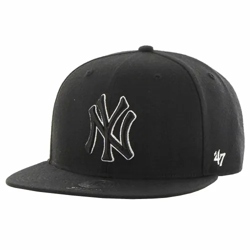 47 brand mlb new york yankees no shot cap b-nshot17wbp-bkb slika 1