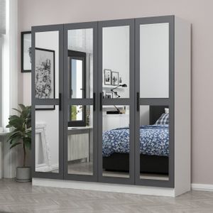 Kale - 4958 Anthracite Wardrobe