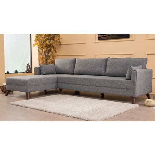 Bella Corner Sofa Left 1 Grey Corner Sofa slika 3