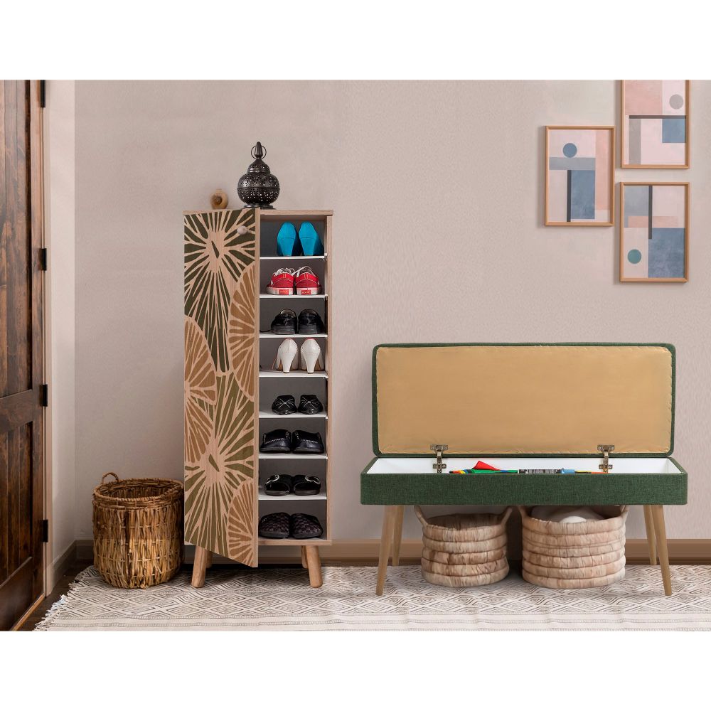 Vegas Sonomo - 929 - 1070 Set Namještaja za Hodnik u Zelenoj Boji slika 2